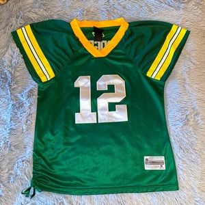 Unique NFL Aaron Rodgers football jersey
